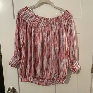 NWT Roan + Ryan Olivia Smocked Top xs